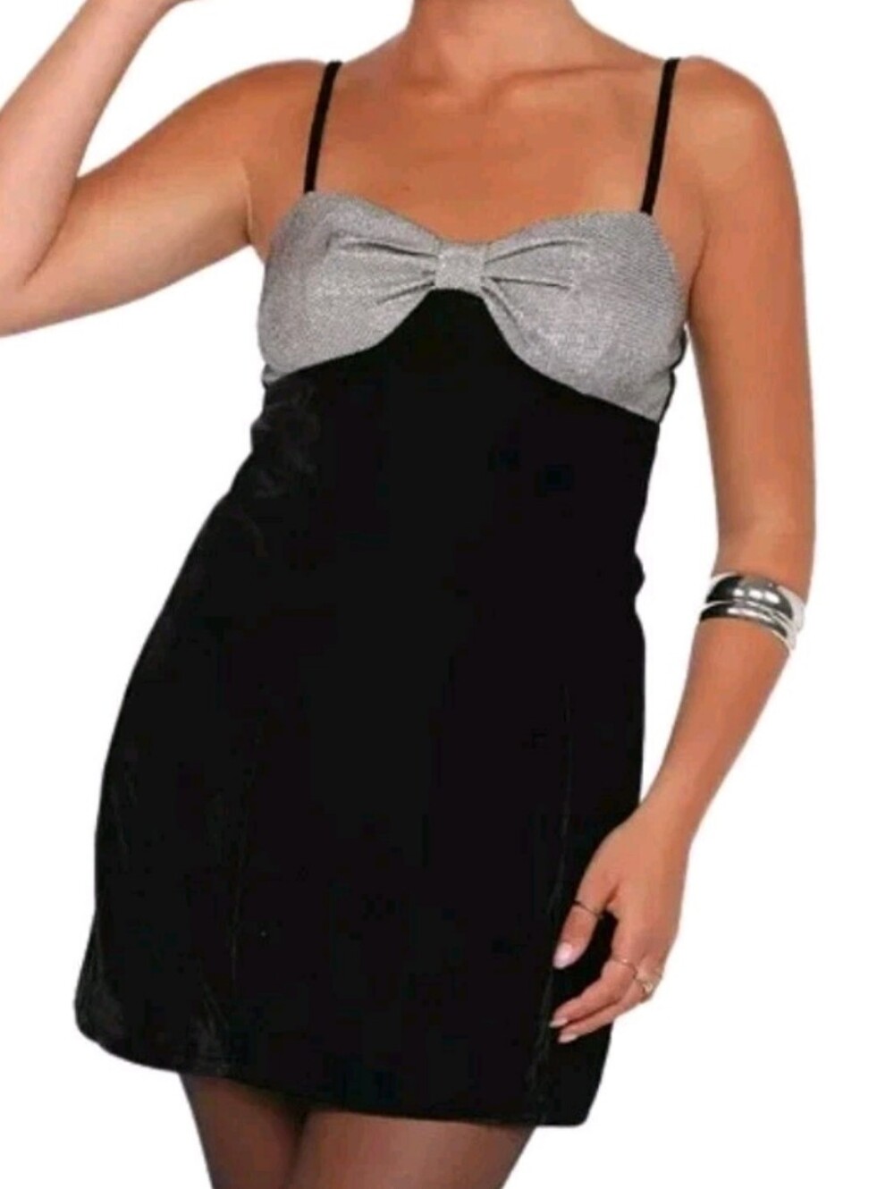 Petal and Pup Women's Size Large Black Wendelyn Mini Dress